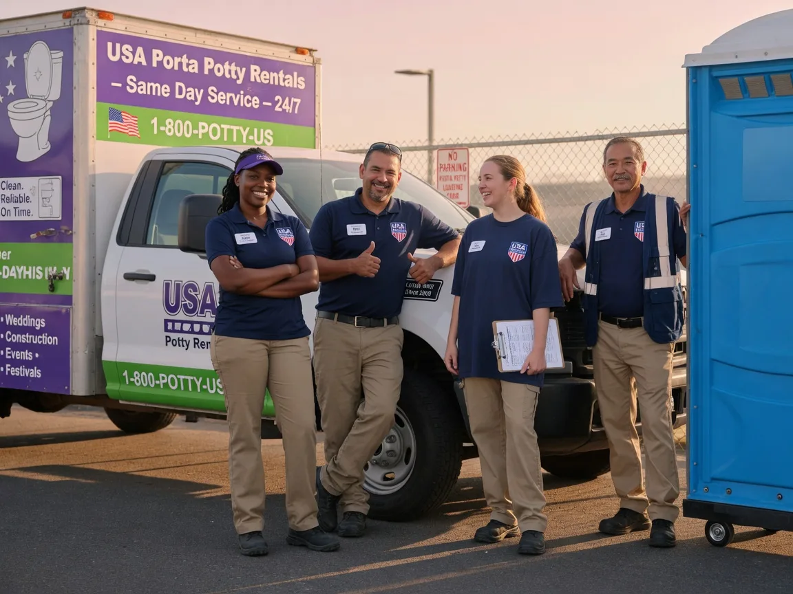 Porta Potty Rental company in Temple, TX
