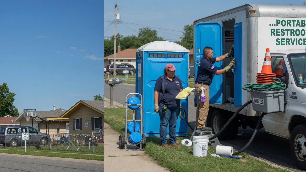 Portable Toilet Rental in Temple, TX near me